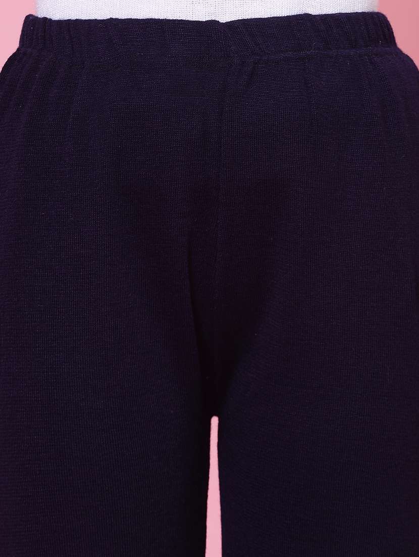 women pack of 2 multicolored solid palazzos - 20683179 -  Standard Image - 5