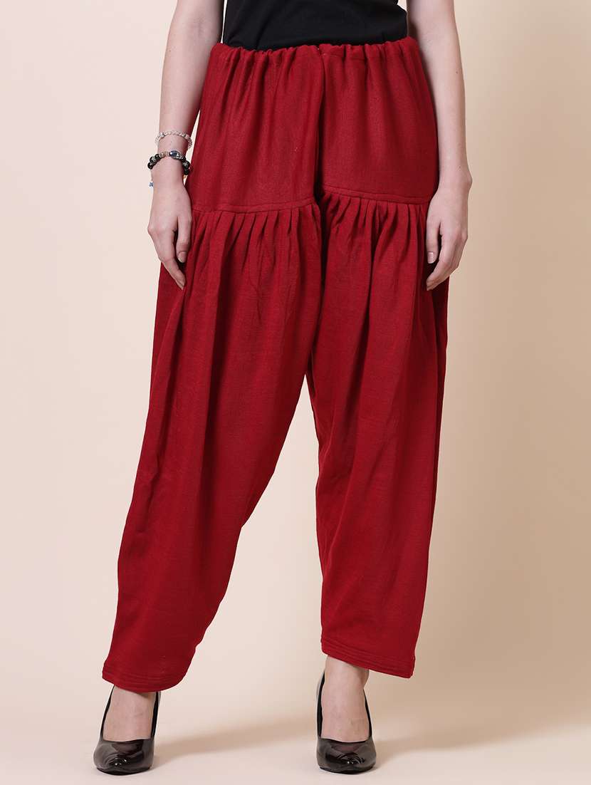 pack of 2 multi colored winter bottom wear - 20683262 -  Standard Image - 3