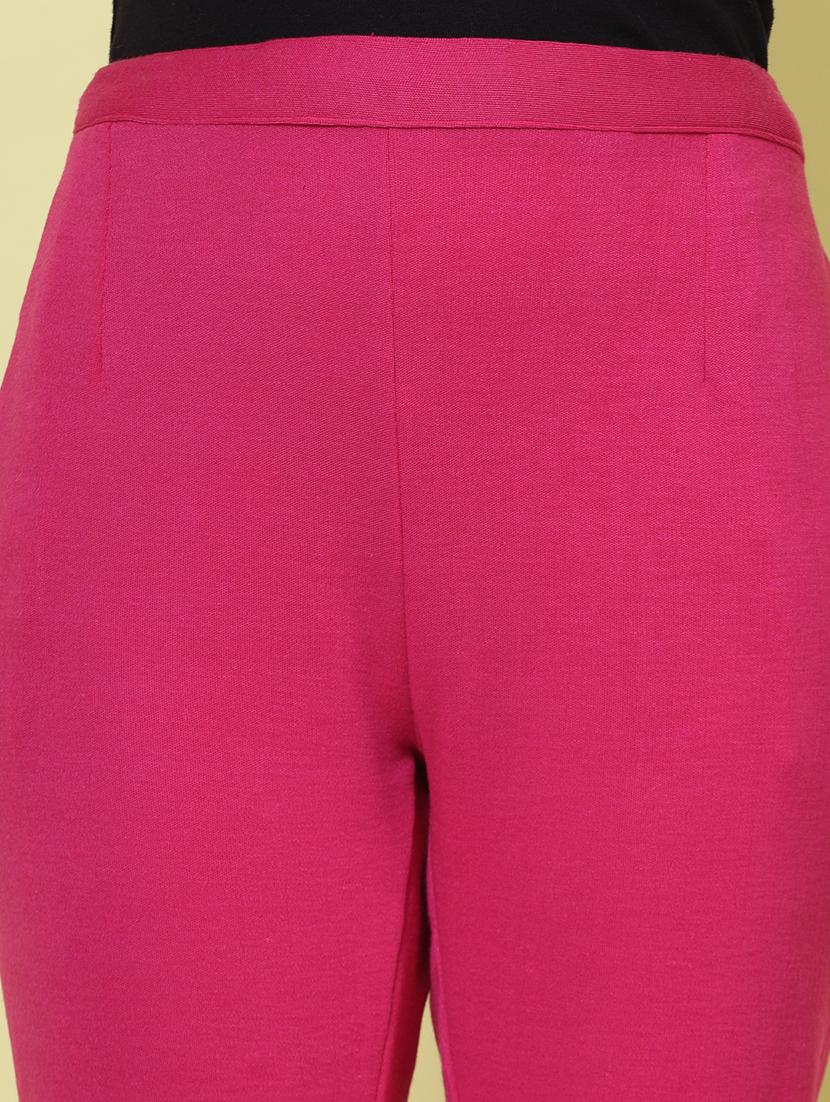 set of 2 solid flat front trouser - 20683305 - Standard Image - 5