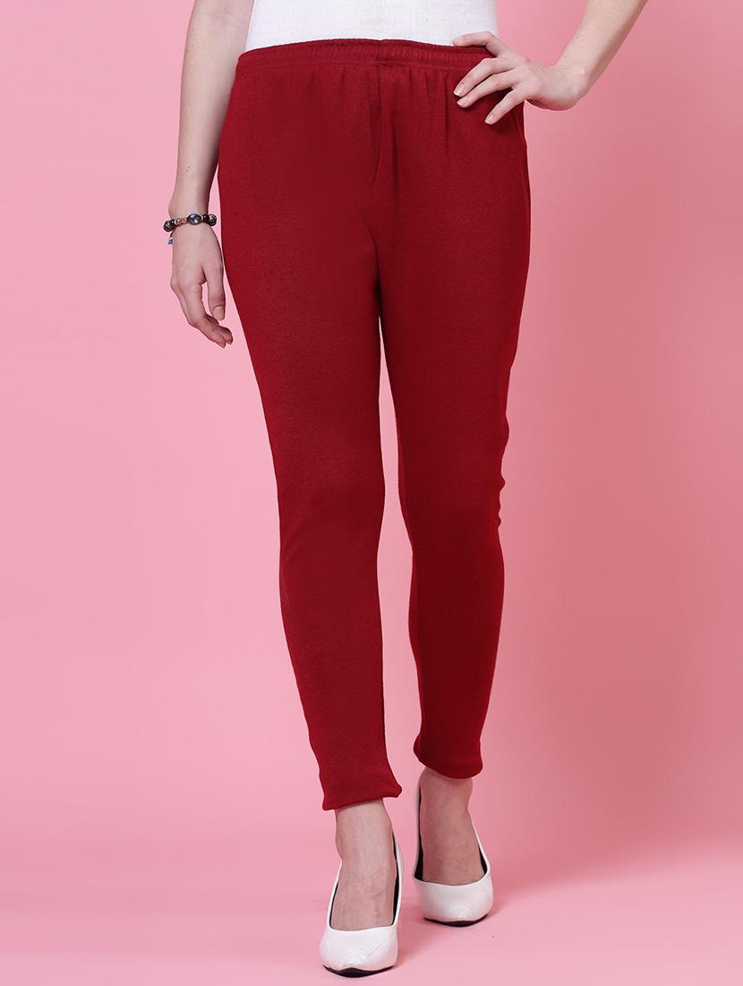women pack of 2 multicolored solid leggings - 20683312 - Standard Image - 3