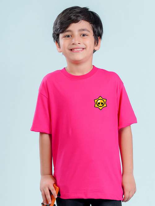 boys round neck short sleeve t-shirt - 20683378 - Standard Image - 0