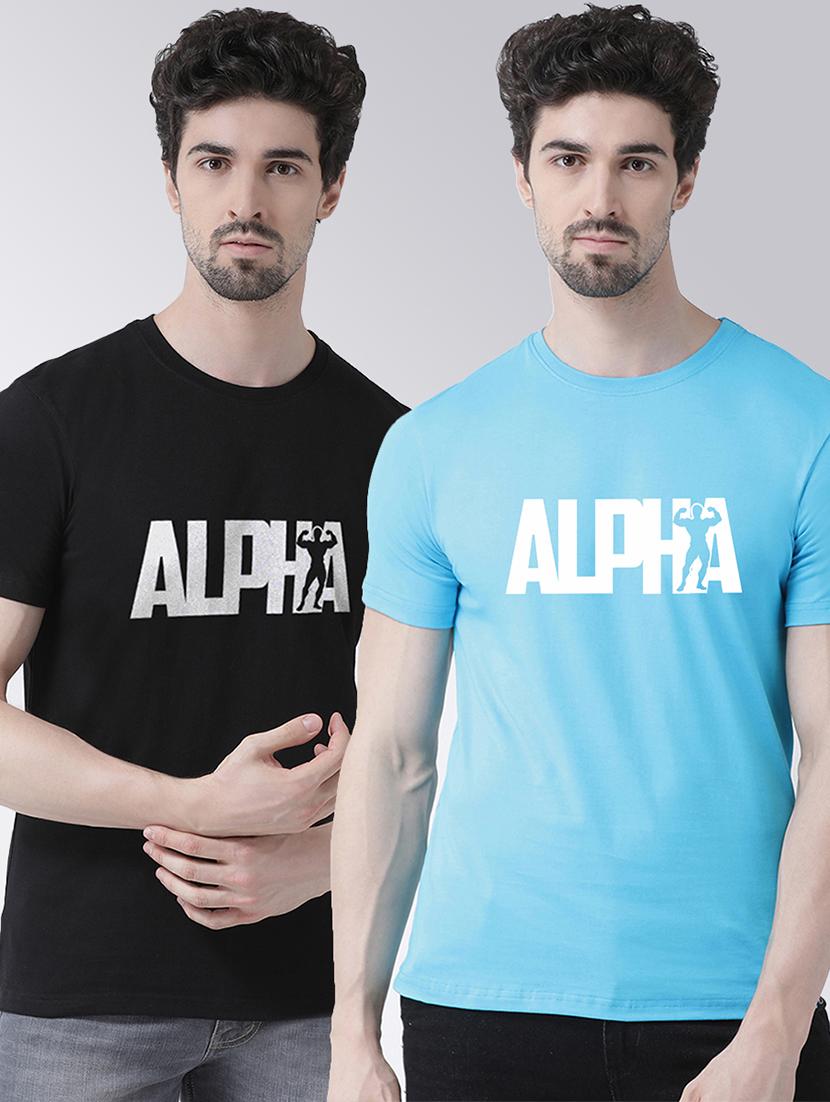 pack of 2 multi colored t-shirt - 20684293 - Zoom Image - 0