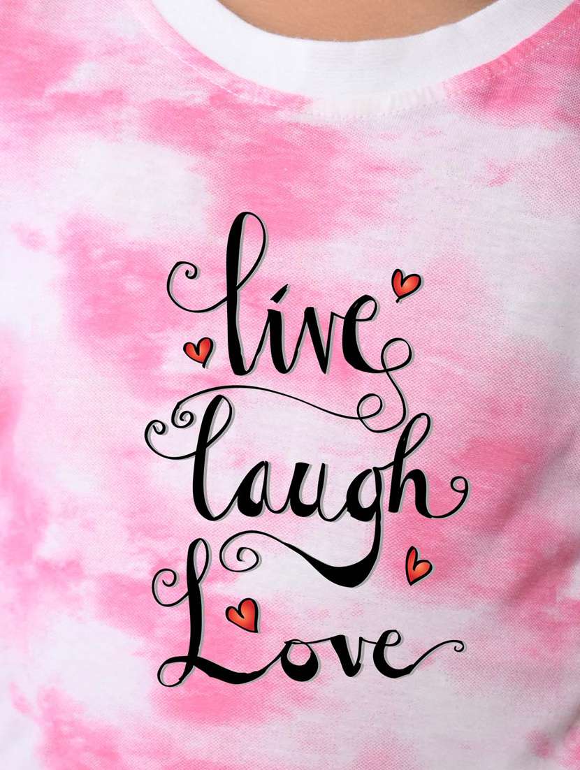 girls round neck short sleeve tee - 20684419 - Standard Image - 3