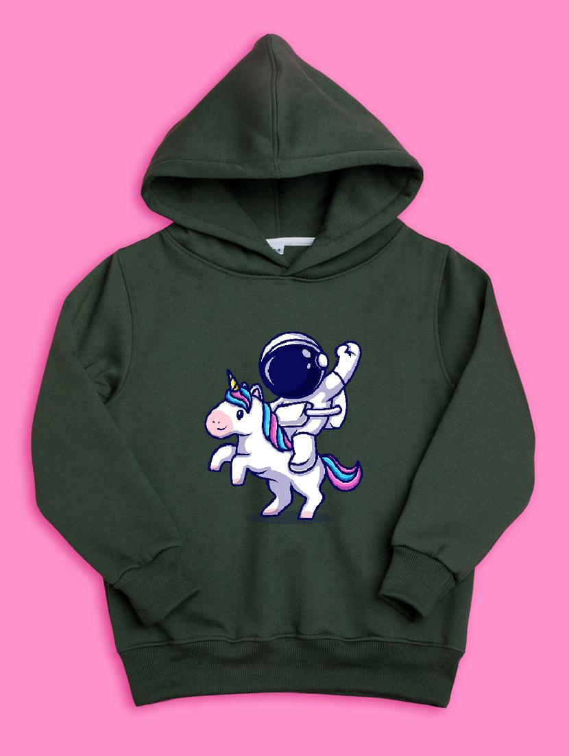 green hooded neck sweatshirts - 20684865 - Zoom Image - 0