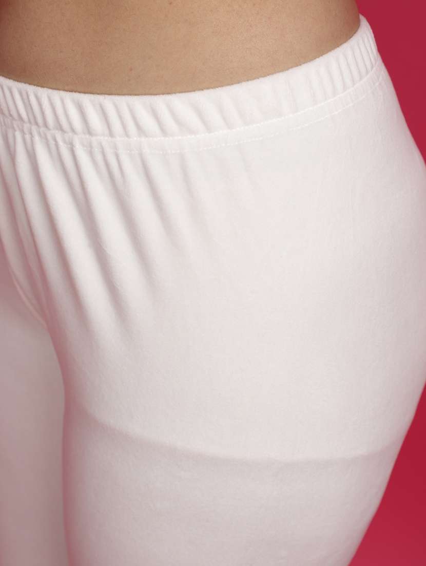 women solid full length legging - 20685859 -  Standard Image - 5