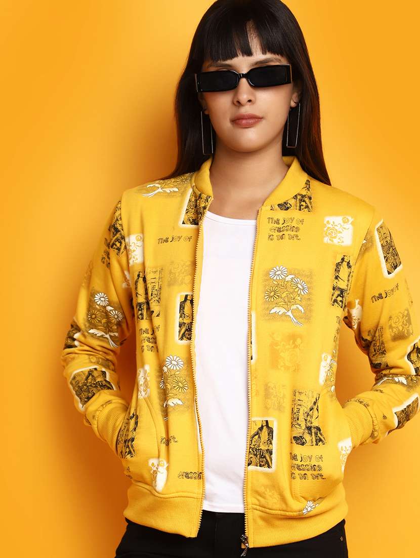 women all over print  long sleeve sweatshirt - 20686418 -  Standard Image - 3