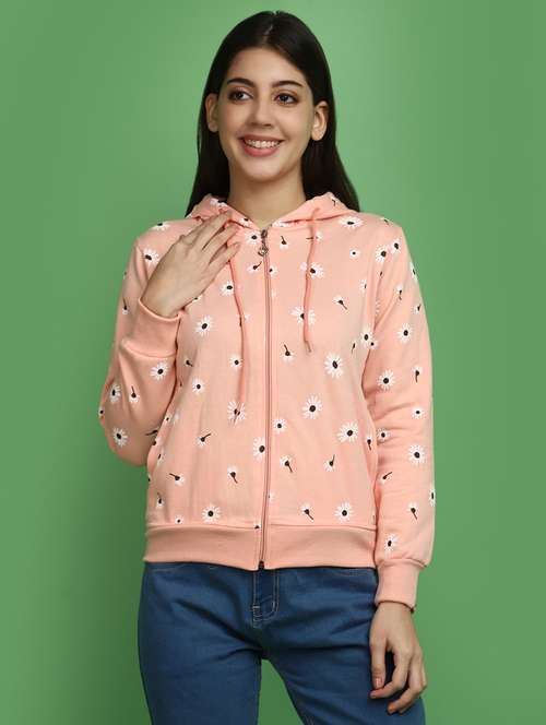 women front print long sleeve sweatshirt - 20686427 -  Standard Image - 0