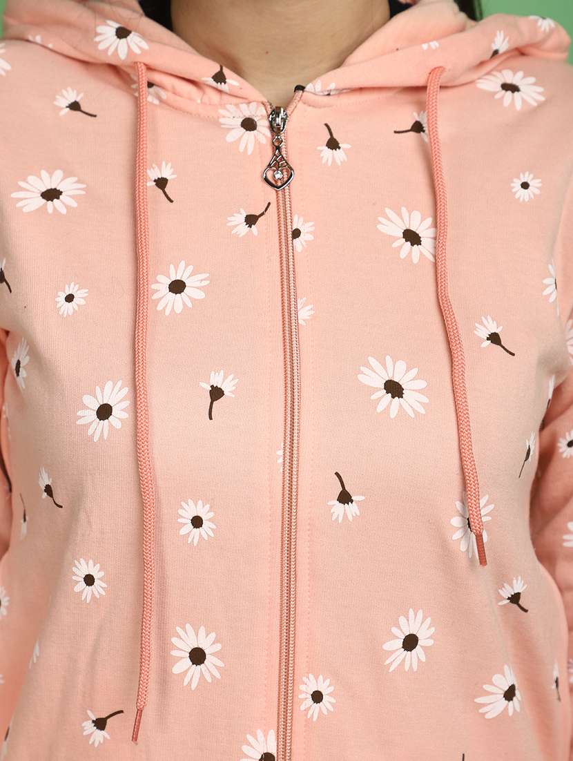 women front print long sleeve sweatshirt - 20686427 -  Standard Image - 5