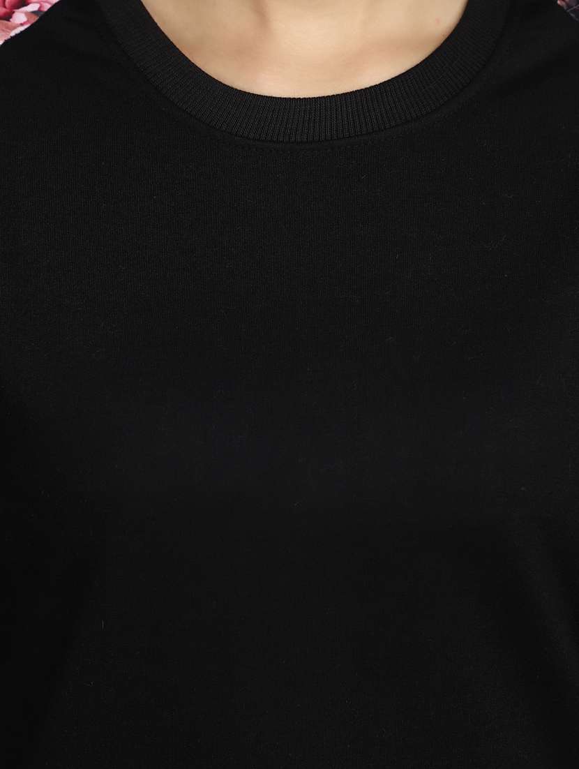 women placement print long sleeve sweatshirt - 20686442 - Standard Image - 5