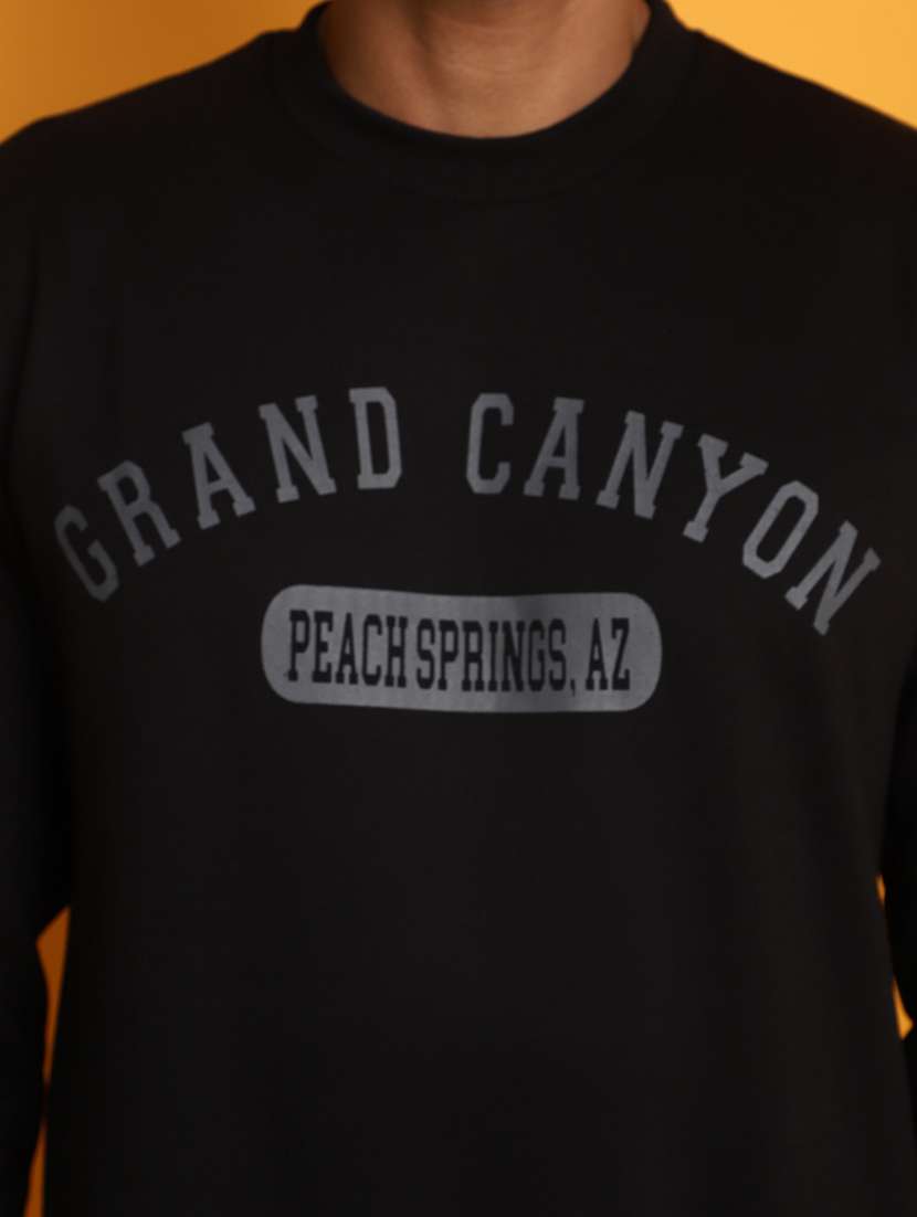 black typographic chest print track suit - 20686548 -  Standard Image - 5