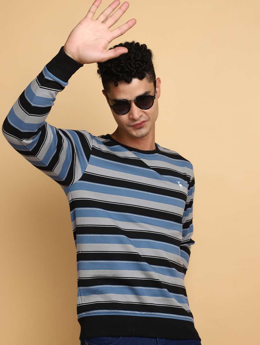 men all over print long sleeves sweatshirt - 20686651 - Standard Image - 3