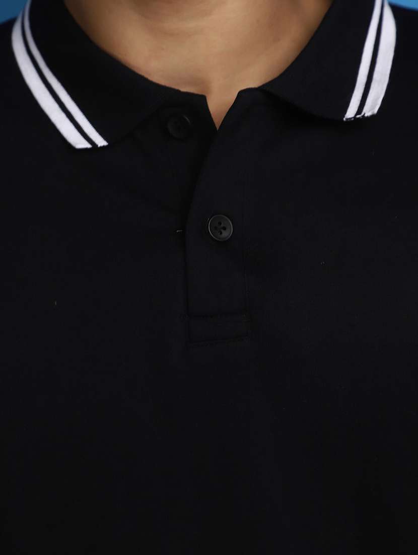 black cotton plain sweatshirt - 20686780 - Standard Image - 5