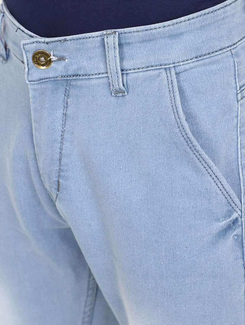 mens slim fit plain jeans - 20686877 -  Standard Image - 5
