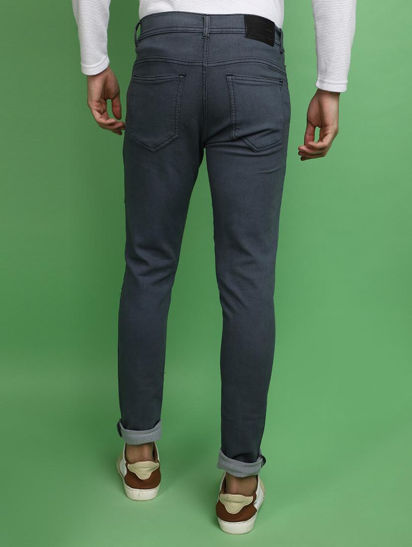 mens slim fit plain jeans - 20686878 - Standard Image - 3
