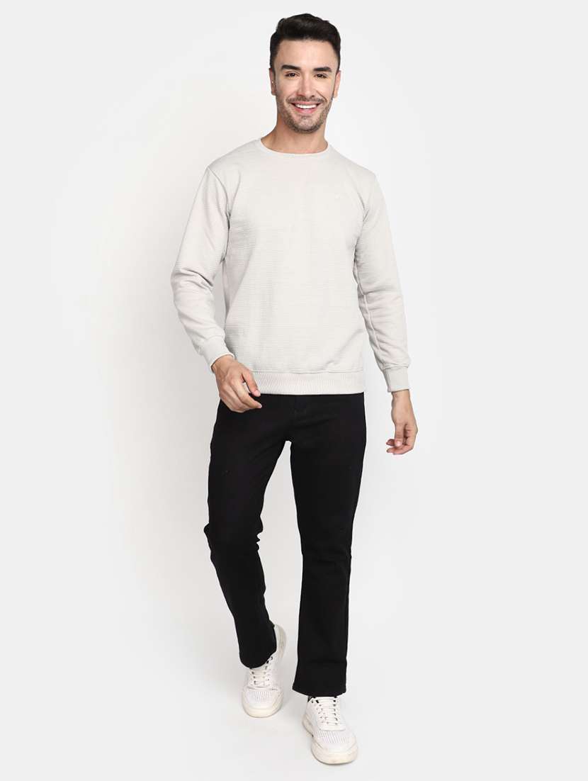 Mens Straight Fit Plain Jeans - 20686919 -  Standard Image - 3