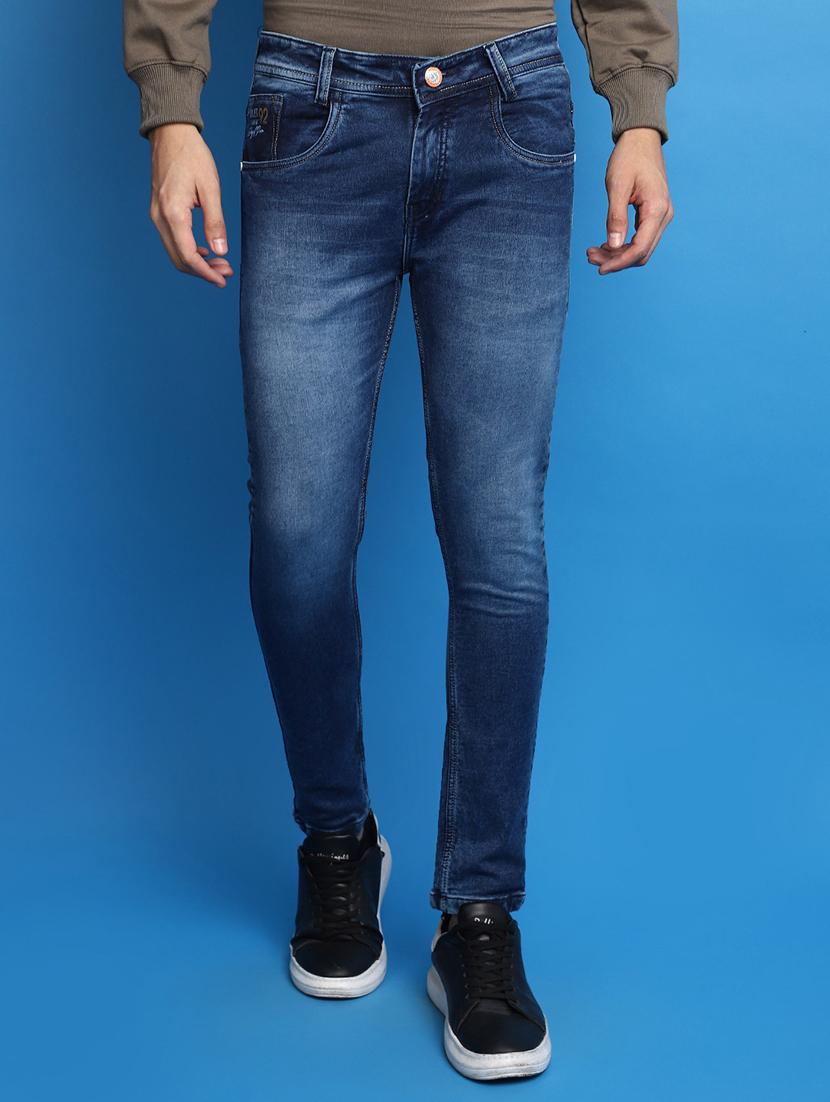 mens slim fit plain jeans - 20686922 - Zoom Image - 0