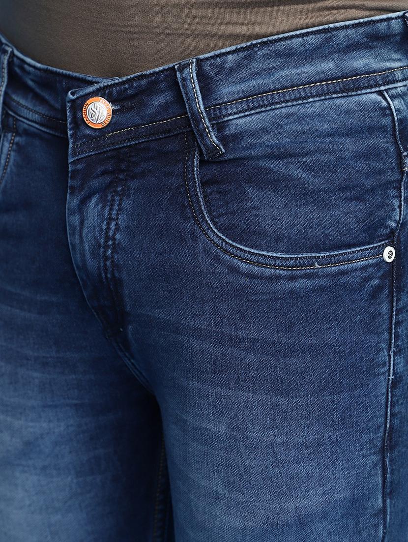 mens slim fit plain jeans - 20686922 - Standard Image - 5