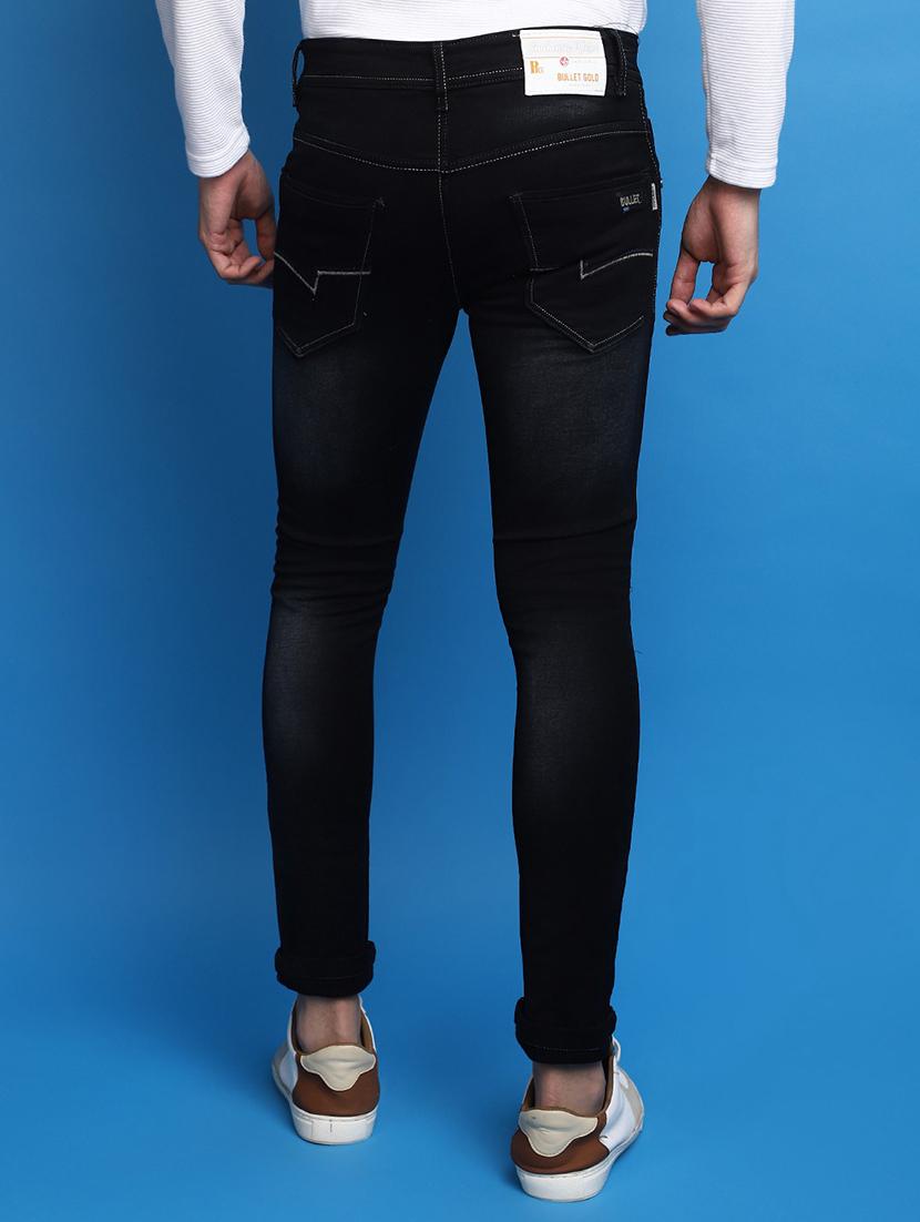 mens slim fit plain jeans - 20686923 - Standard Image - 3