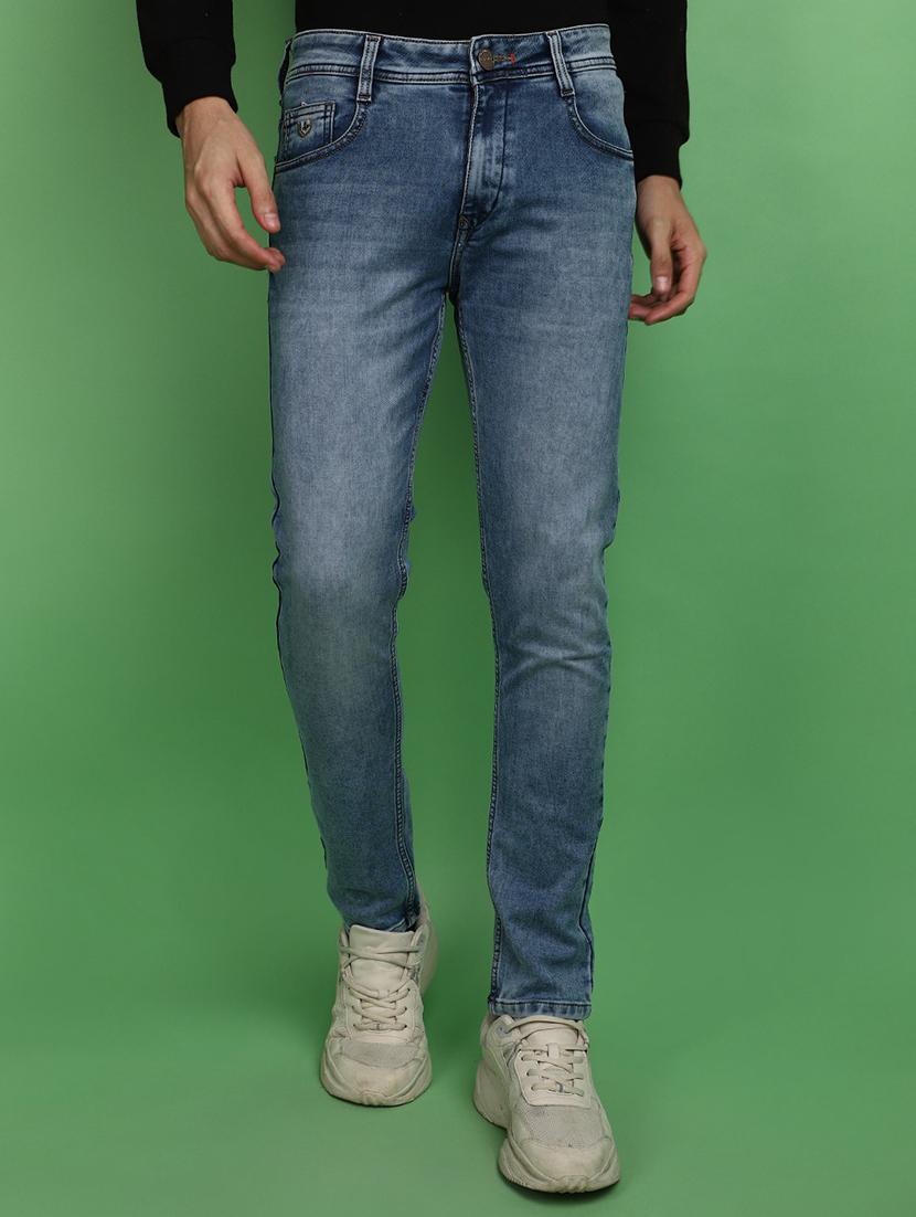 mens slim fit plain jeans - 20686937 - Zoom Image - 0