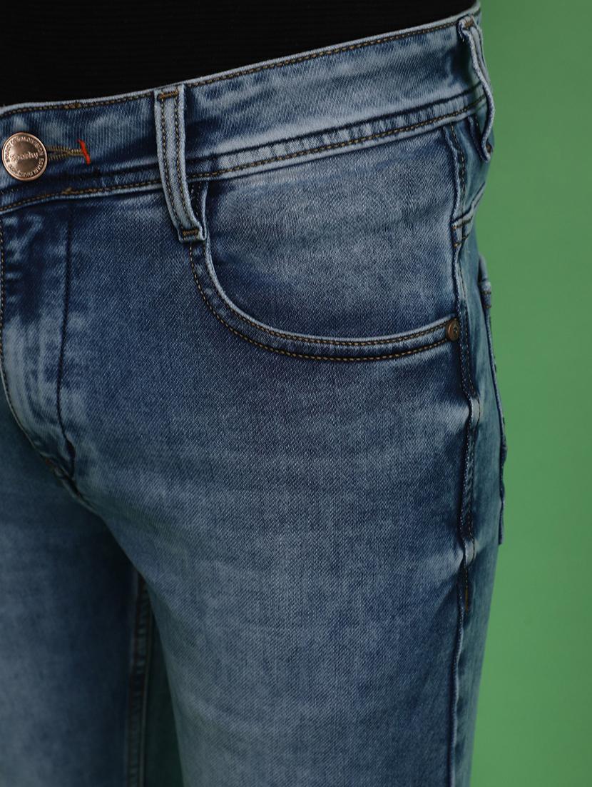 mens slim fit plain jeans - 20686937 - Standard Image - 5
