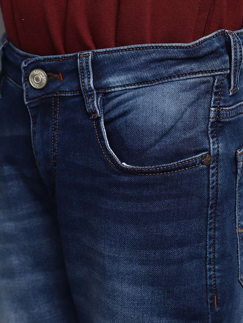 boy's plain slim fit jeans - 20686967 -  Standard Image - 5