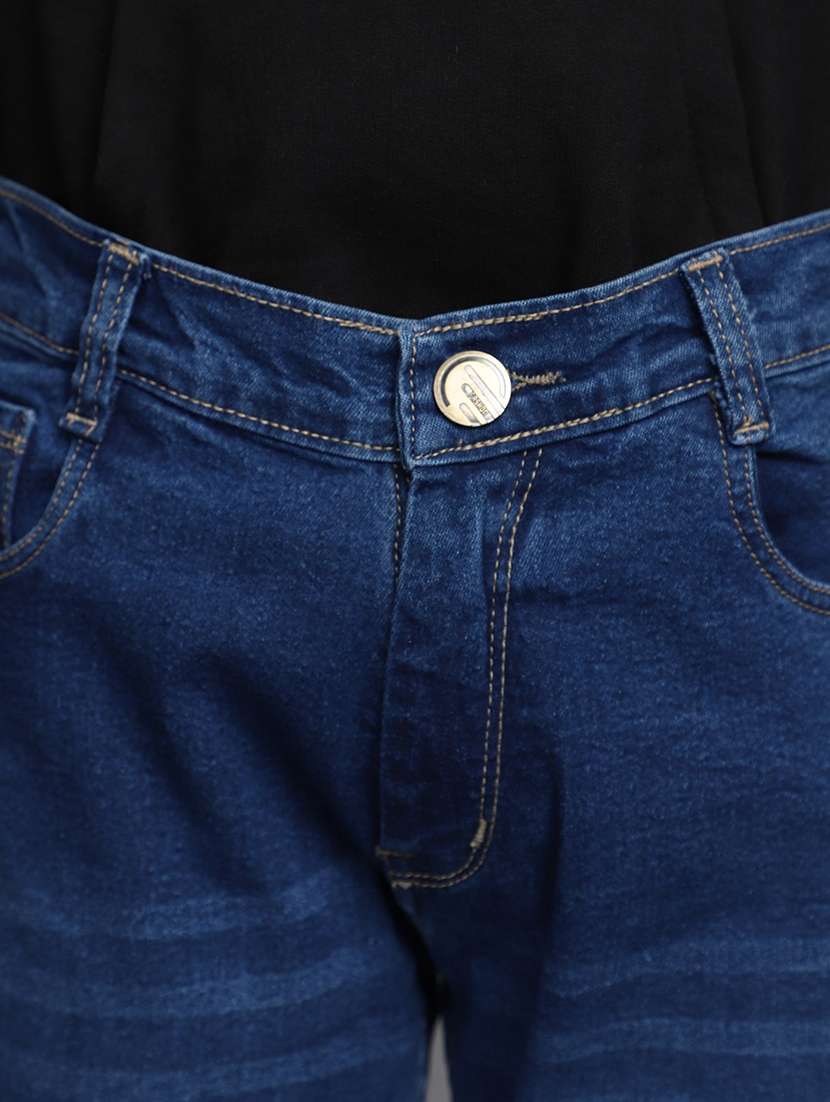 boy's plain slim fit jeans - 20686970 -  Standard Image - 5