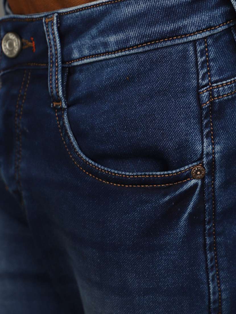 boy's plain slim fit jeans - 20687036 -  Standard Image - 5