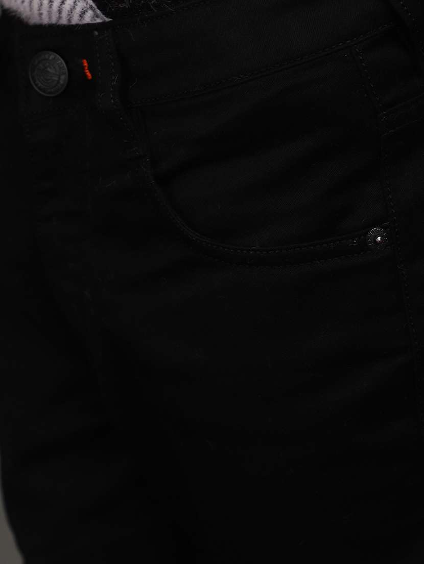 boy's plain slim fit jeans - 20687038 -  Standard Image - 5