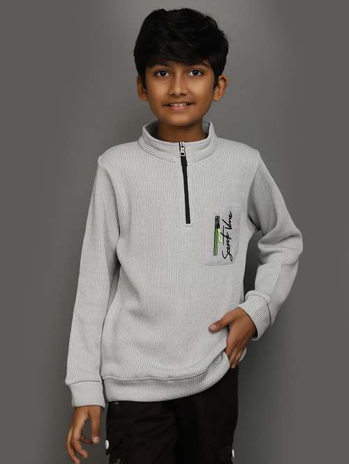 boy long sleeves sweater - 20687125 -  Standard Image - 0