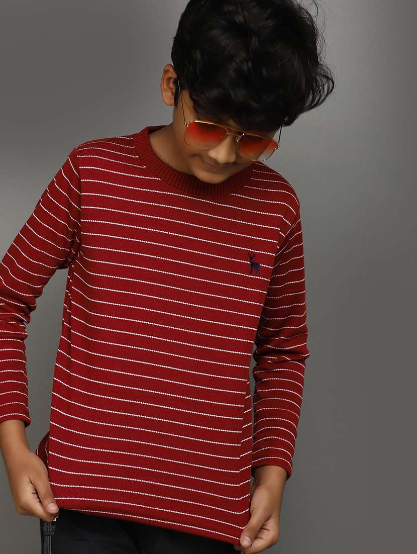 boy long sleeves sweater - 20687127 - Standard Image - 3