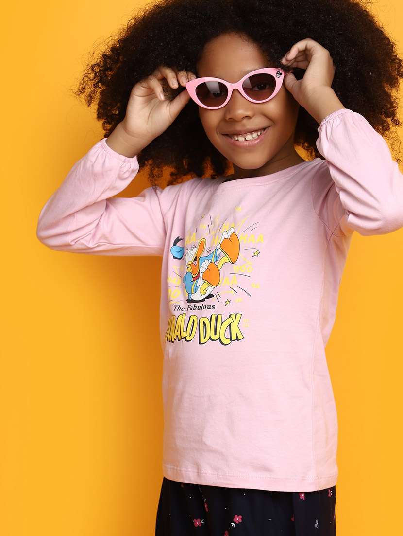 rosewater graphic print round neck tees - 20687452 -  Standard Image - 3