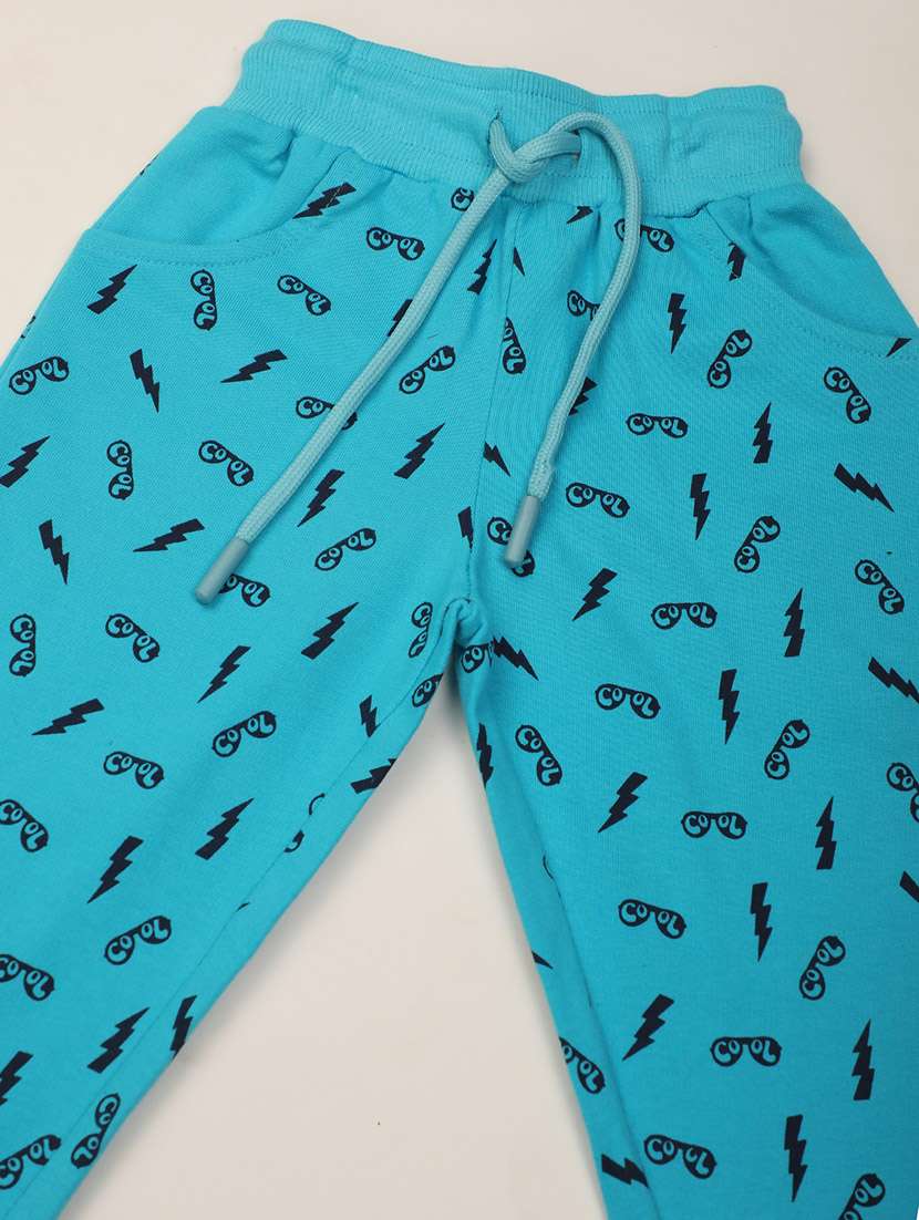 blue boys printed twin sets  - 20687505 -  Standard Image - 3