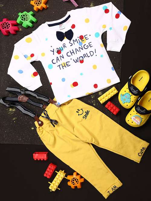 white boys printed twin sets  - 20687508 -  Standard Image - 0