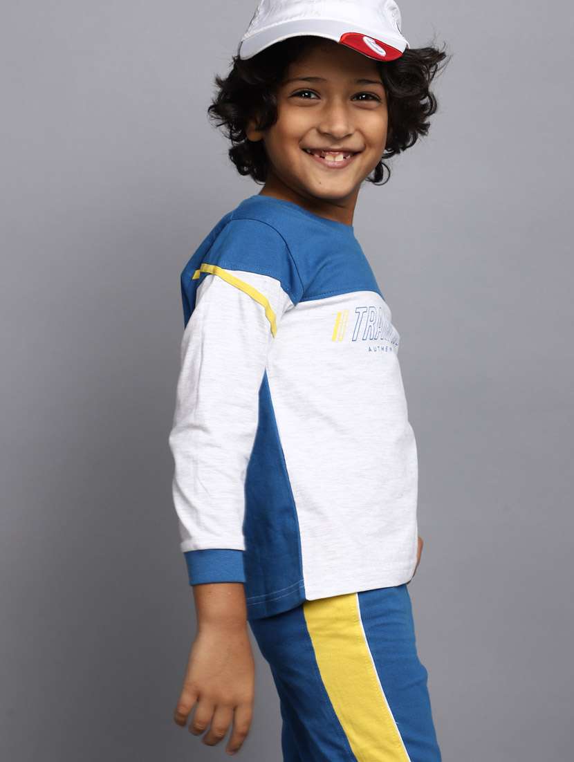 boys color block twin sets  - 20687513 -  Standard Image - 3