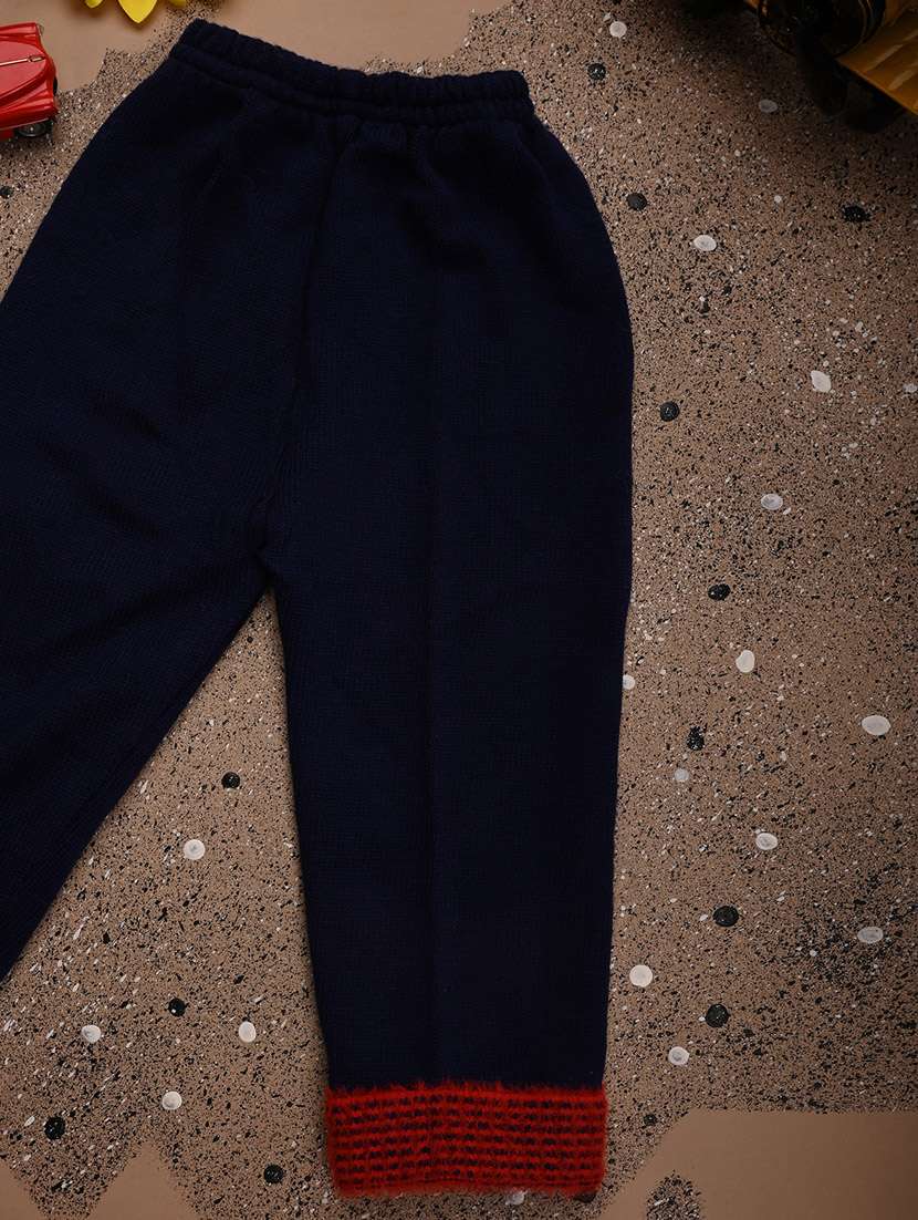 kids wool blend full lenght twin set - 20687538 -  Standard Image - 3