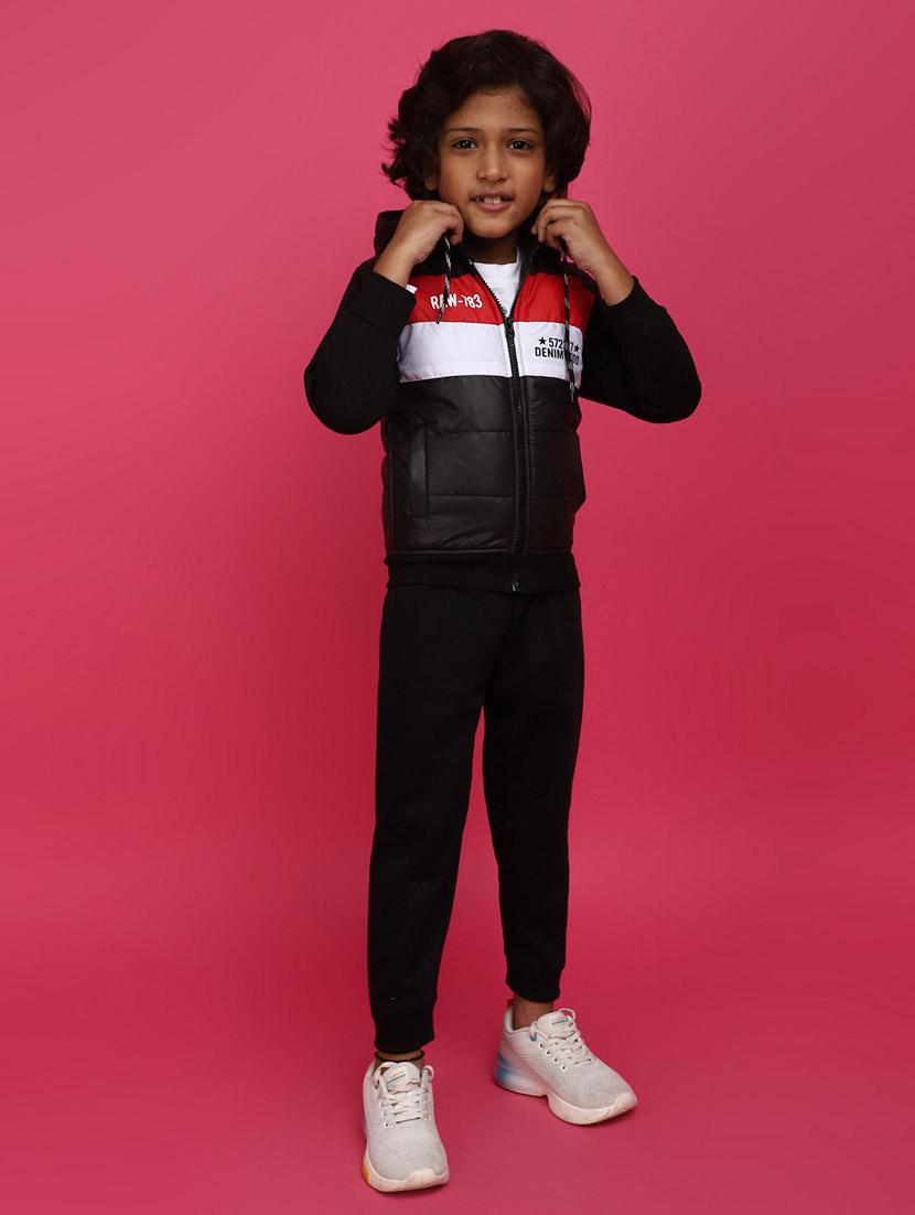 boys wool blend full lenght twin set