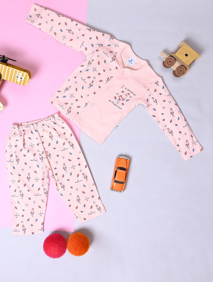 kids quirky print full lenght twin set - 20687594 -  Zoom Image - 0