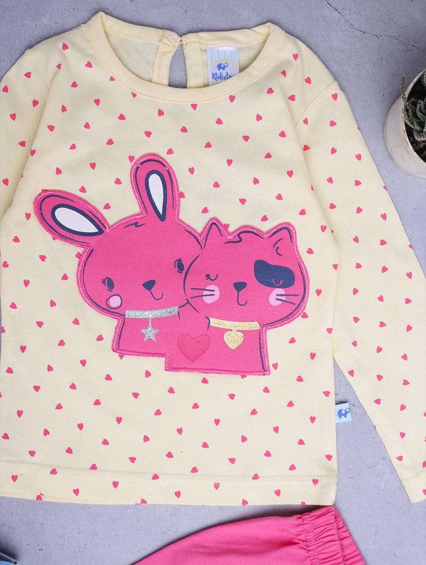 kids quirky print full lenght twin set - 20687614 - Standard Image - 3