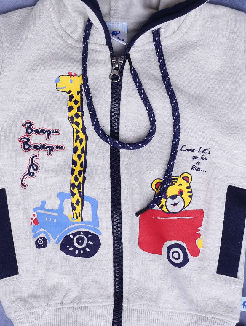 kids long sleeve woolen full lenght twin set - 20687634 -  Standard Image - 3