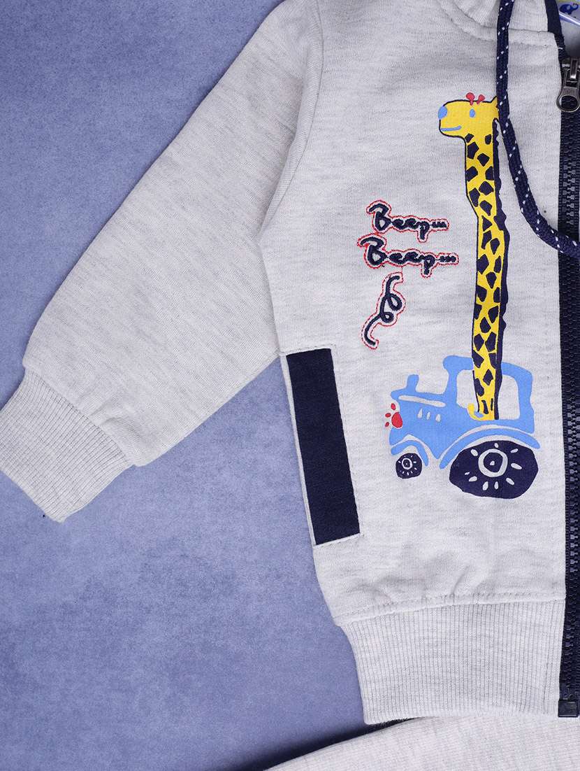 kids long sleeve woolen full lenght twin set - 20687634 -  Standard Image - 5