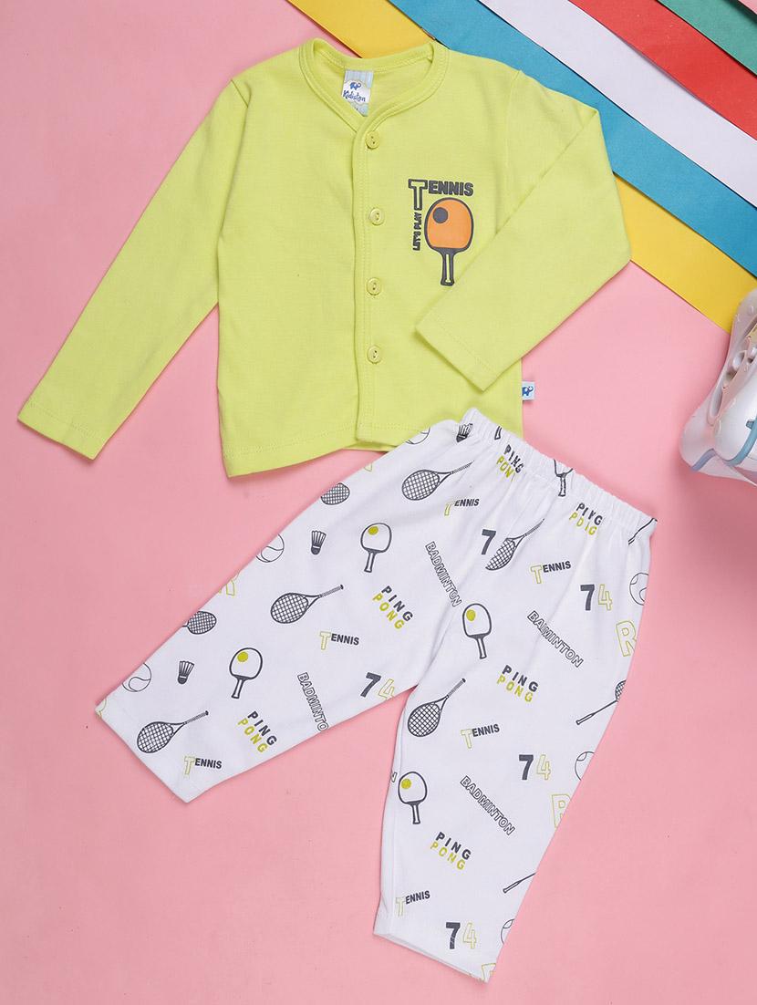 kids quirky print full lenght twin set - 20687706 -  Zoom Image - 0