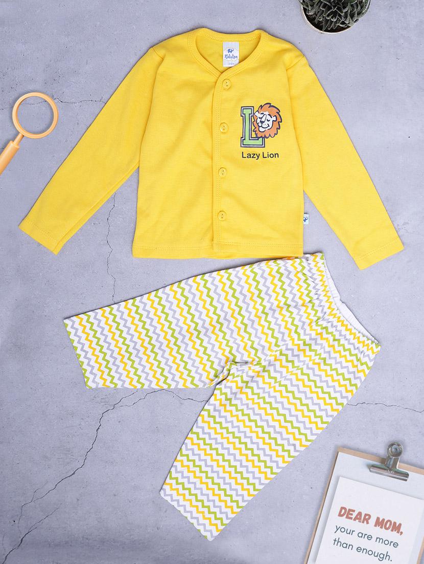 kids printed full lenght twin set - 20687707 -  Zoom Image - 0