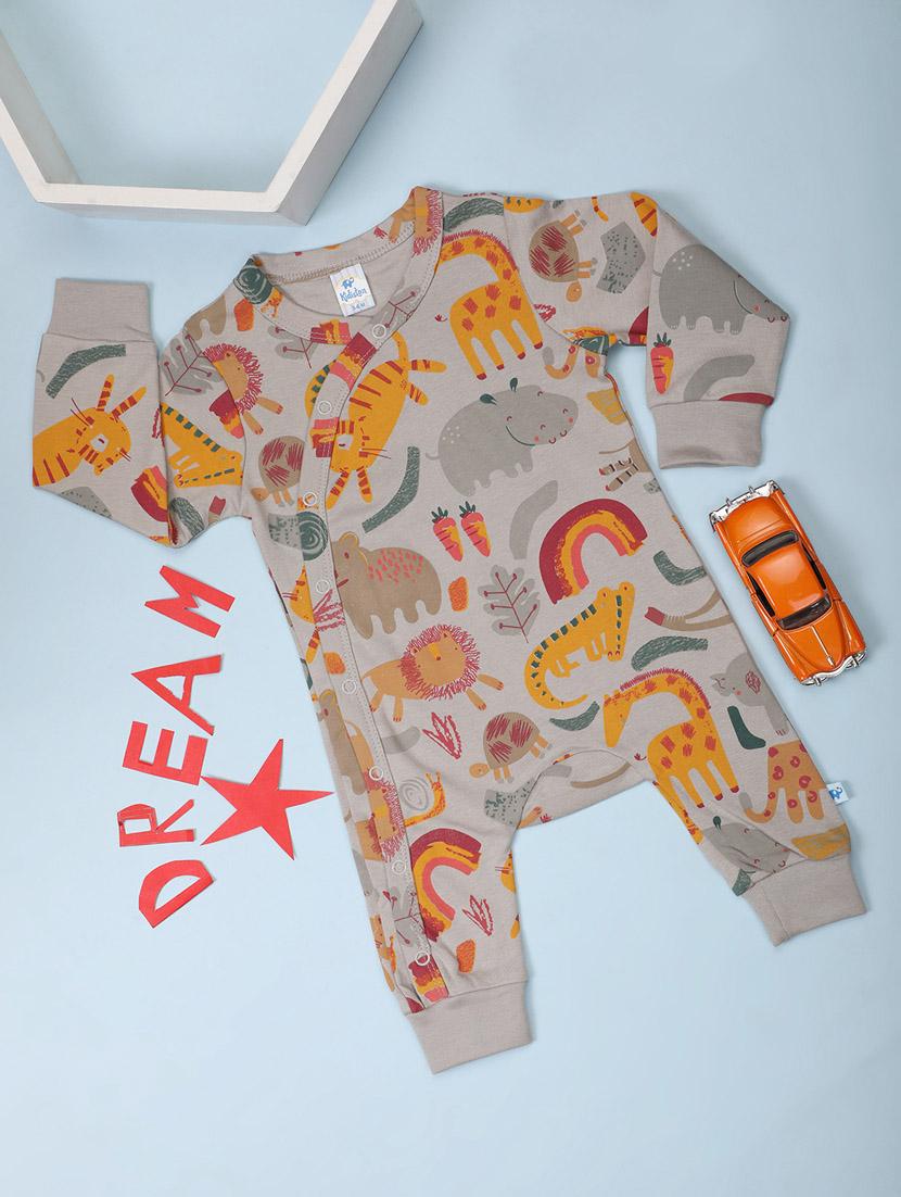 kids cotton full sleeve romper - 20687714 -  Zoom Image - 0