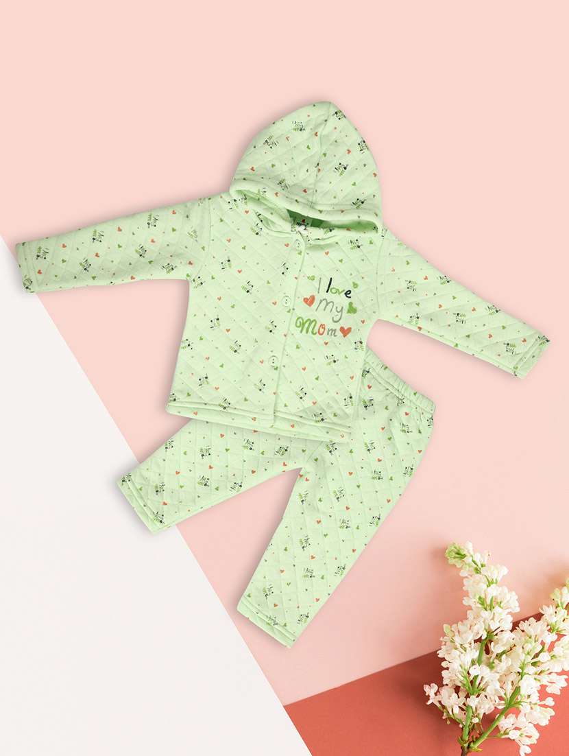 kids woolen full lenght twin set