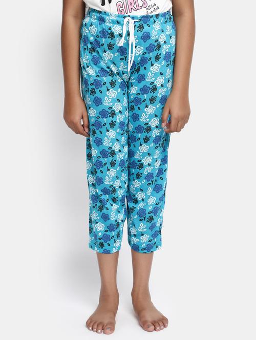 girls mid rise cotton nightwear pyjama - 20687984 - Standard Image - 0
