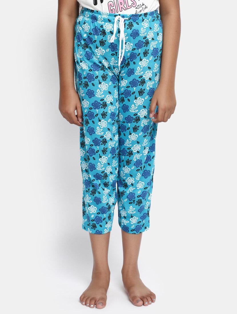girls mid rise cotton nightwear pyjama - 20687984 - Zoom Image - 0