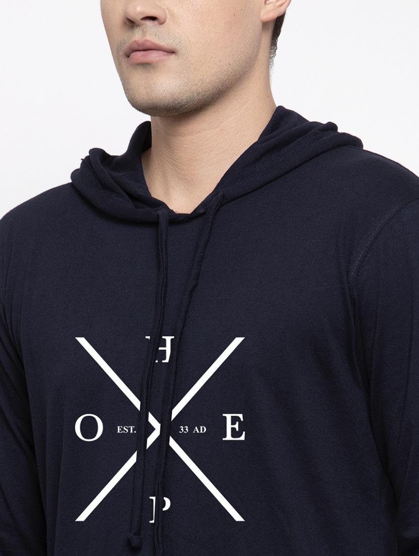 men front print long sleeve sweatshirt - 20688434 - Standard Image - 5