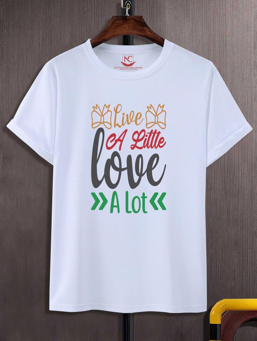unisex typographic printed t-shirt - 20688842 -  Zoom Image - 0
