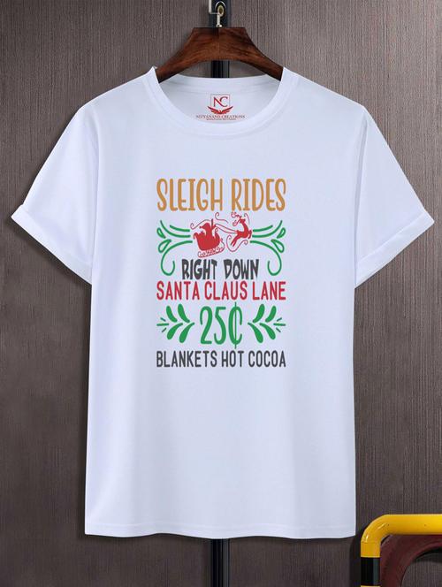 unisex typographic printed t-shirt - 20688855 - Standard Image - 0