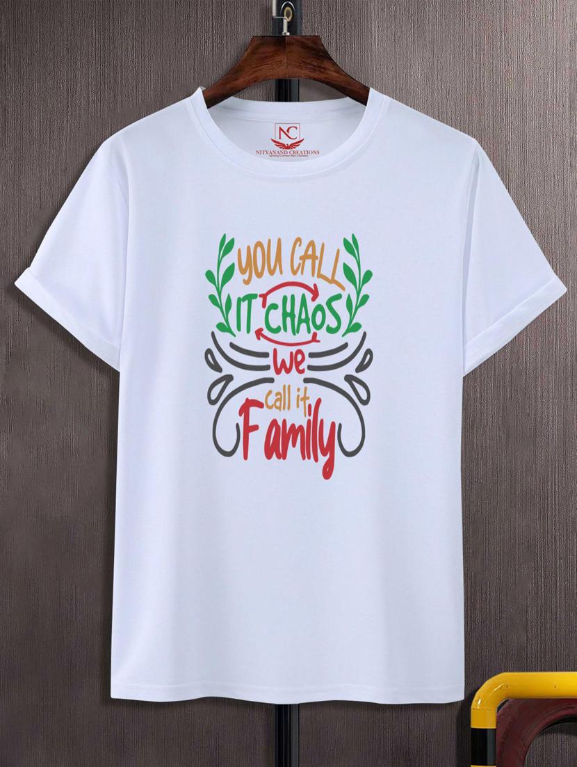 unisex typographic printed t-shirt - 20688867 -  Zoom Image - 0